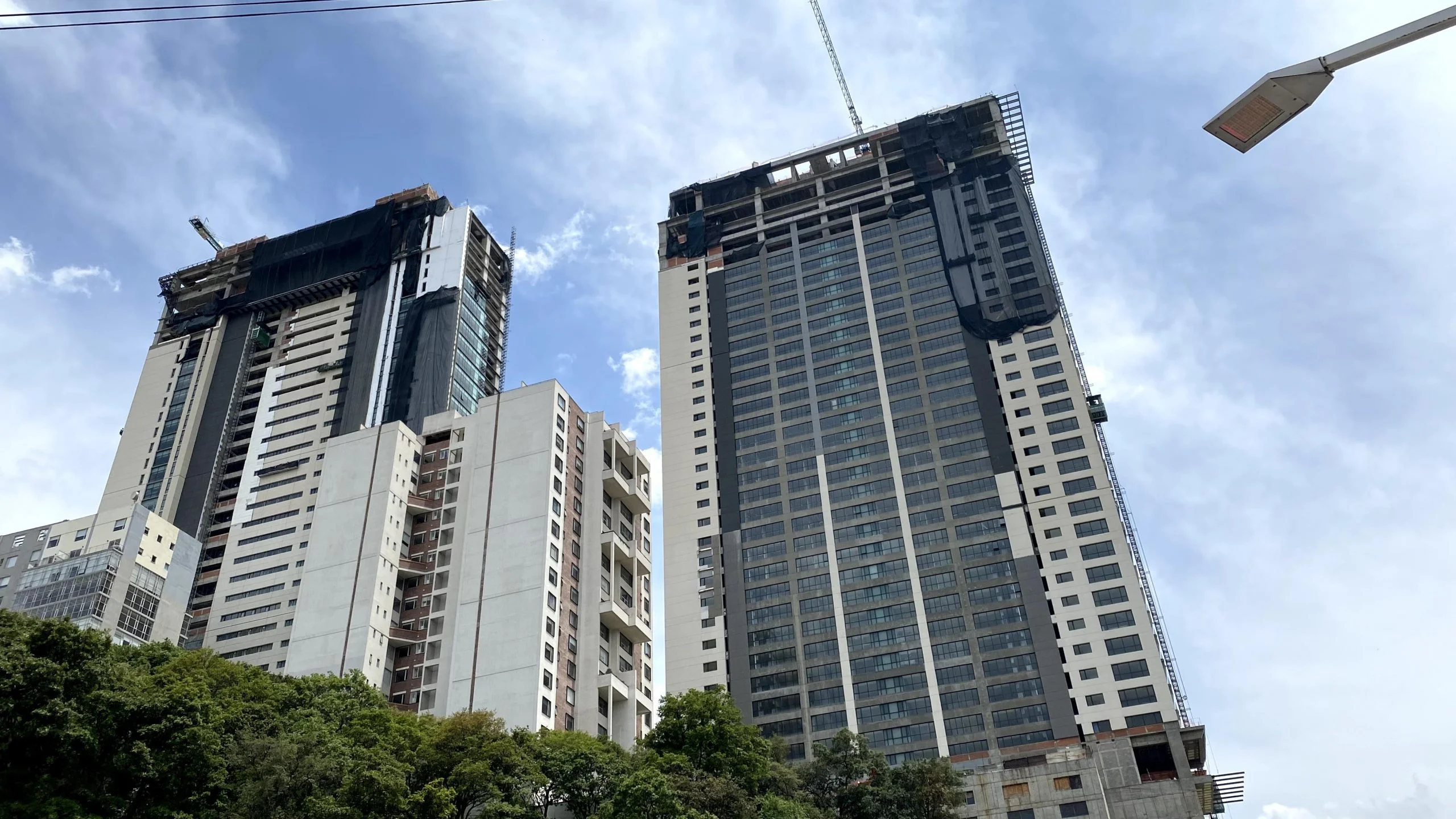 Edificios en construcción
